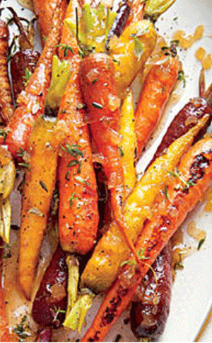 Roasted carrots recipe